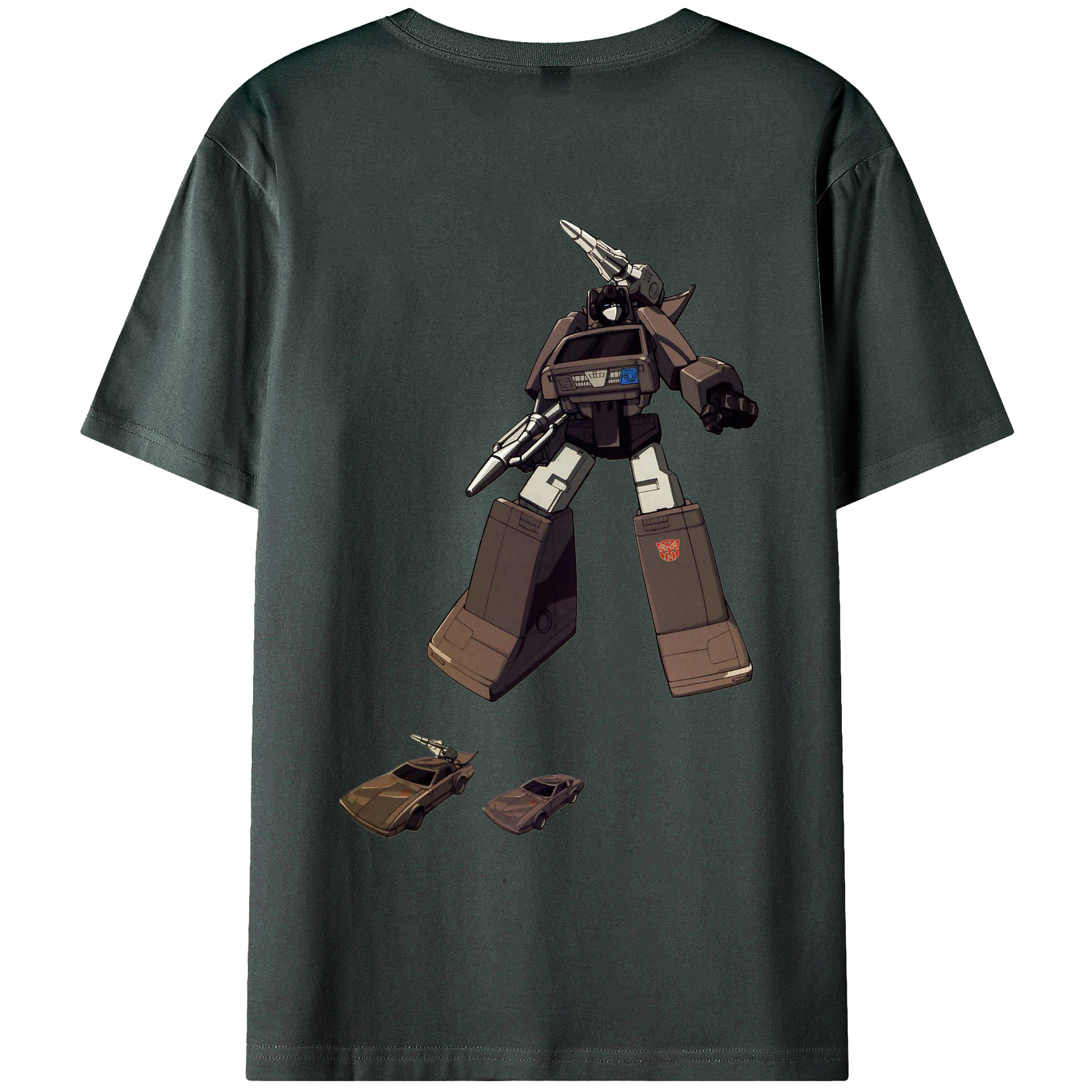 （画像用）  綿100％ メンズ半袖Tシャツ（バックプリント） 通気性
